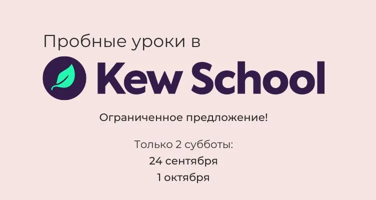 Пробные занятия за 990 рублей